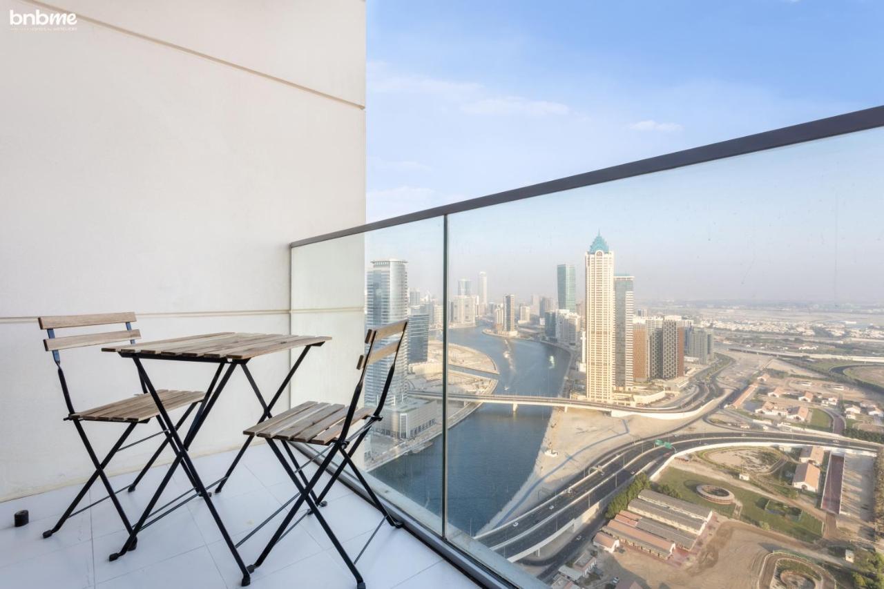 Bnbmehomes - Luxury 2B Apt - Al Habtoor - Amna Tower - 5044 Dubai Dış mekan fotoğraf