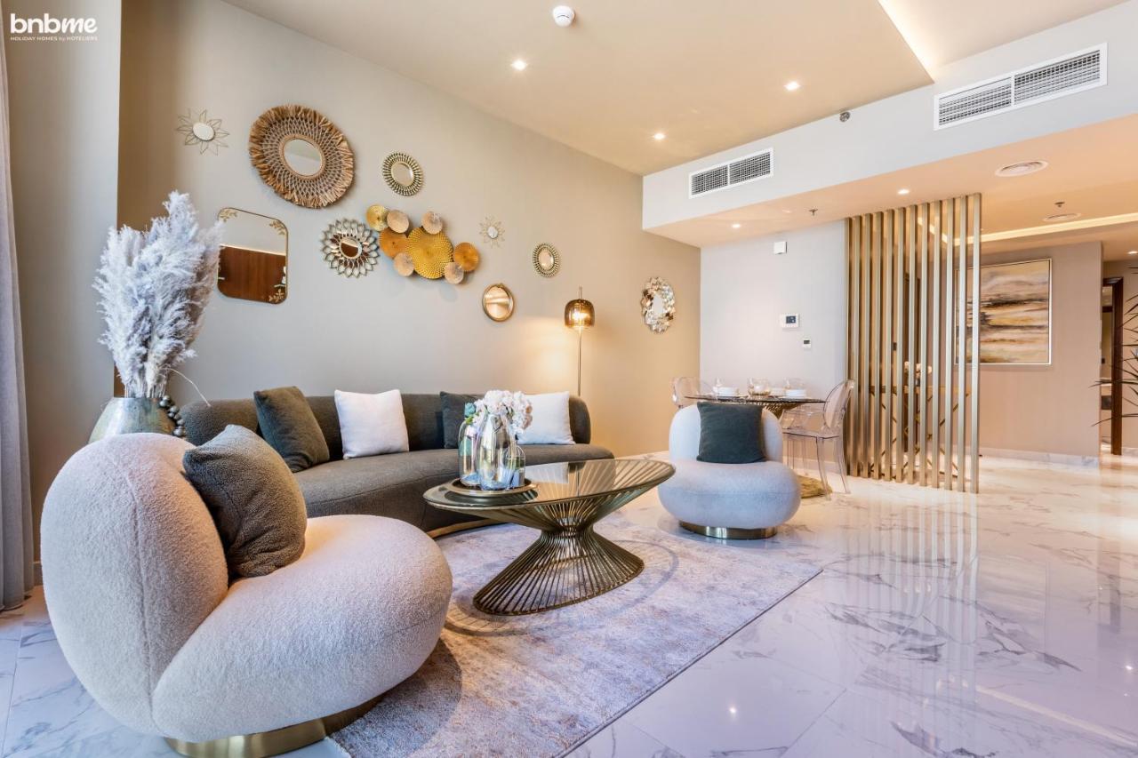Bnbmehomes - Luxury 2B Apt - Al Habtoor - Amna Tower - 5044 Dubai Dış mekan fotoğraf