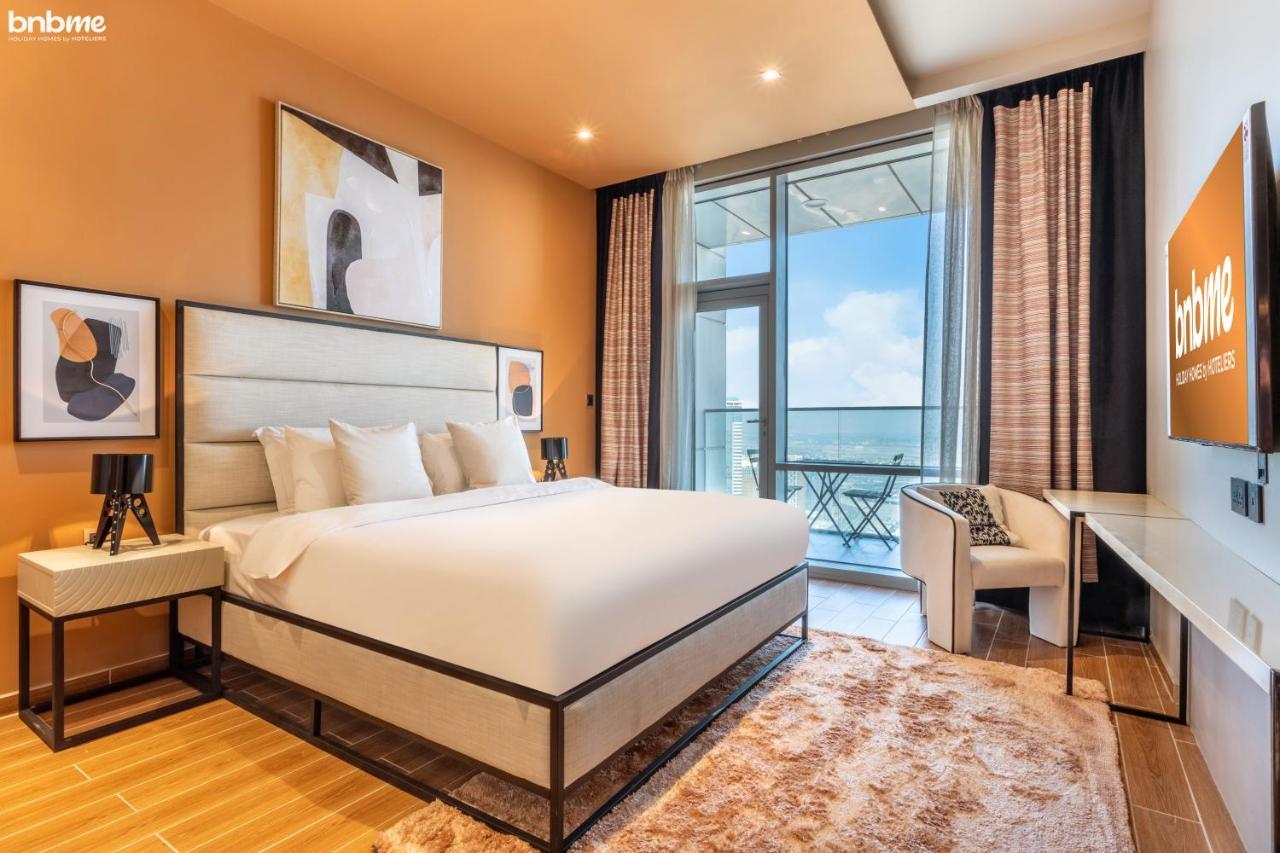 Bnbmehomes - Luxury 2B Apt - Al Habtoor - Amna Tower - 5044 Dubai Dış mekan fotoğraf