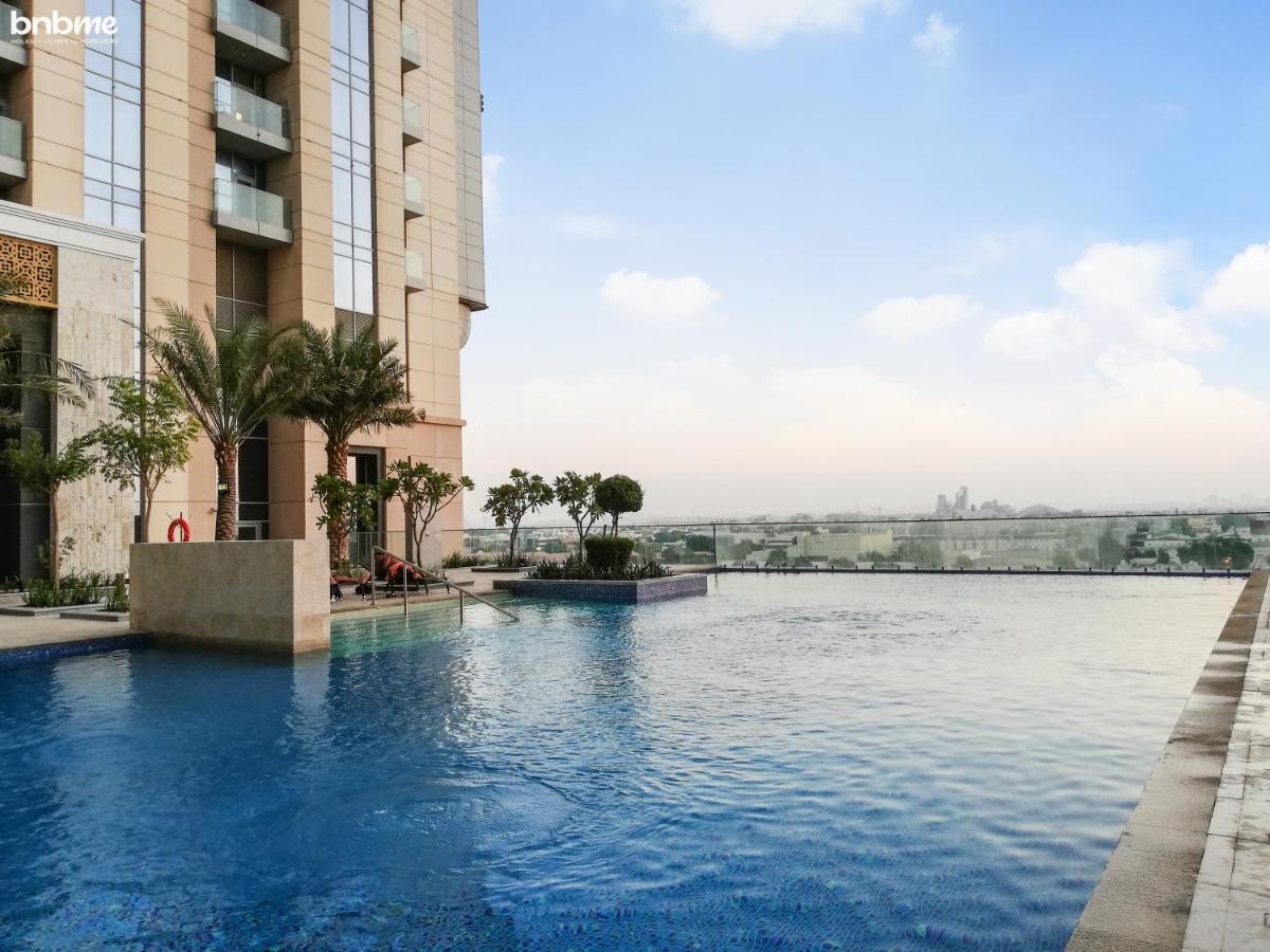Bnbmehomes - Luxury 2B Apt - Al Habtoor - Amna Tower - 5044 Dubai Dış mekan fotoğraf