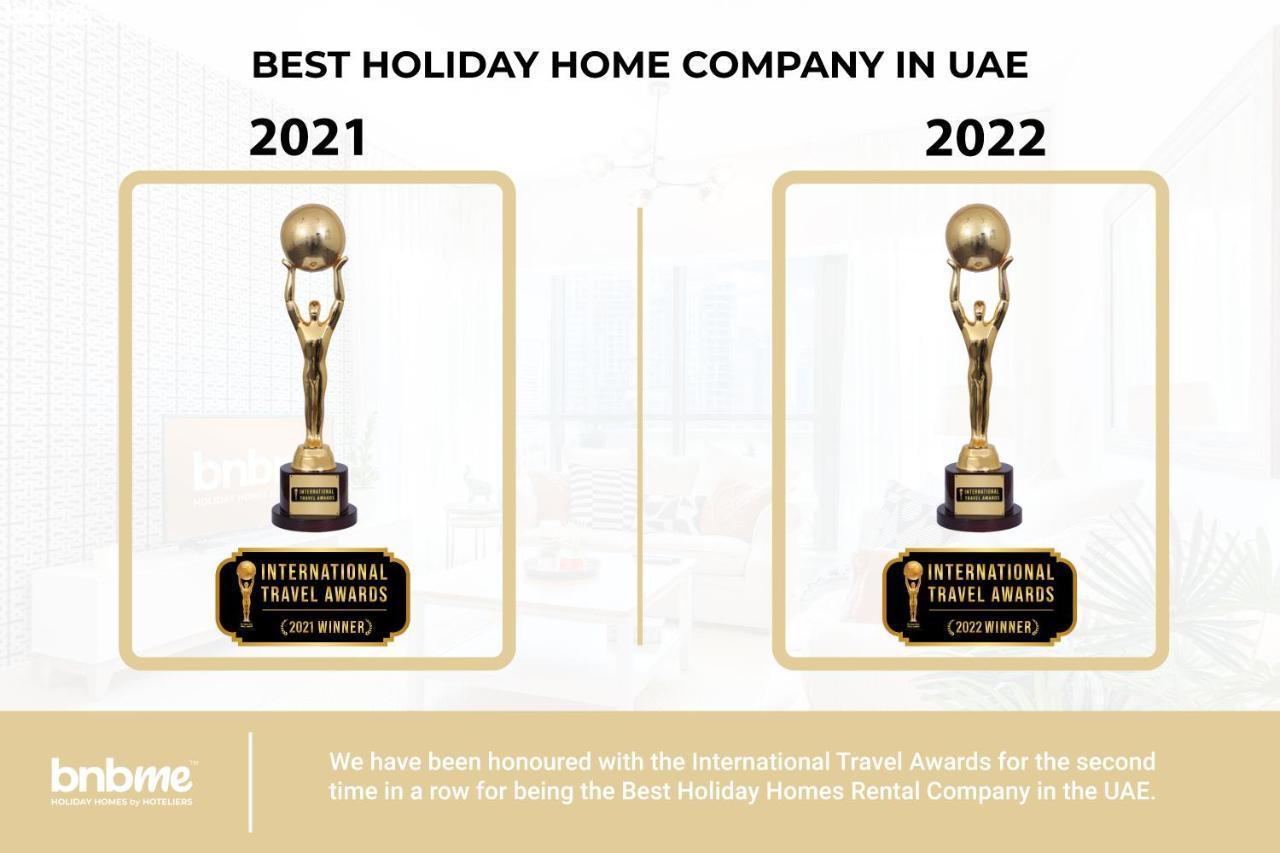 Bnbmehomes - Luxury 2B Apt - Al Habtoor - Amna Tower - 5044 Dubai Dış mekan fotoğraf